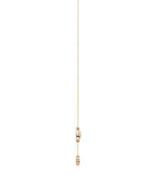 Timeless Essence 18kt Yellow Gold and White Diamond Necklace
