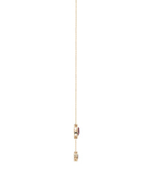 Timeless Essence Necklace in 18kt Yellow Gold and Rubies