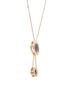 Timeless Essence Necklace in 18kt Yellow Gold and Rubies