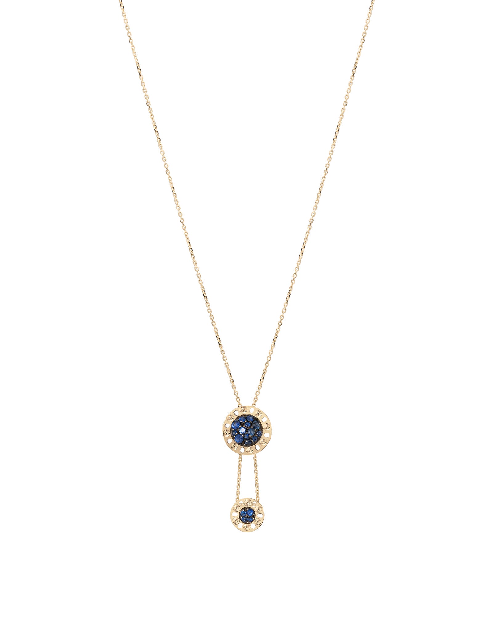 Timeless Essence Necklace in 18kt Yellow Gold and White Diamonds