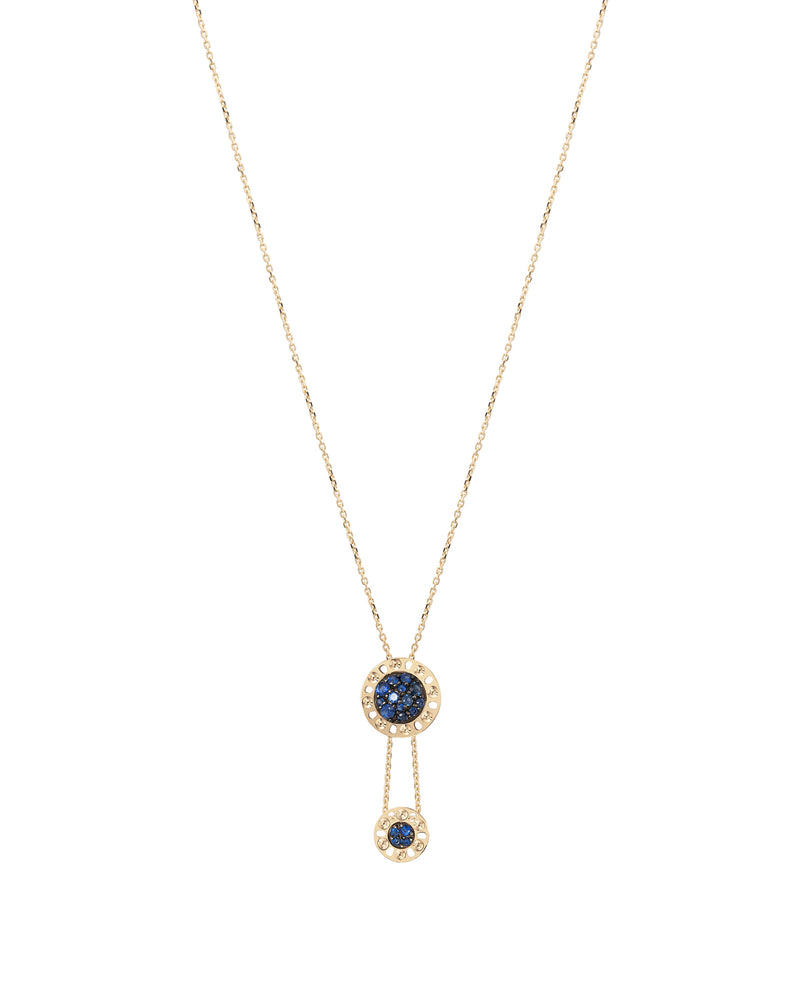Timeless Essence Necklace in 18kt Yellow Gold and White Diamonds