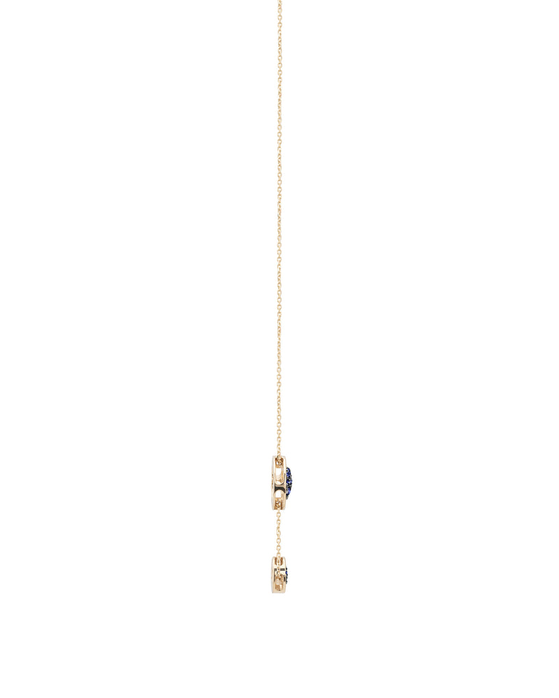 Timeless Essence Necklace in 18kt Yellow Gold and White Diamonds