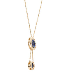 Timeless Essence Necklace in 18kt Yellow Gold and White Diamonds