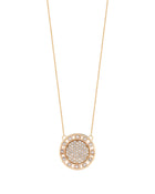 Senzatempo Large Necklace in 18kt Gold and Diamonds