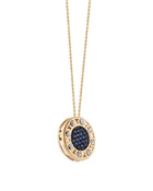 Senzatempo Small Necklace in 18kt Gold and Sapphires