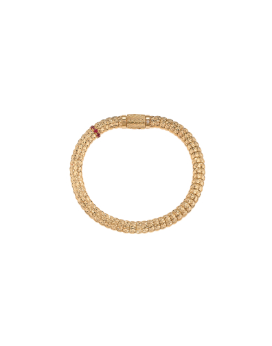 ENIGMA BRACELET IN 18KT GOLD AND RUBIES
