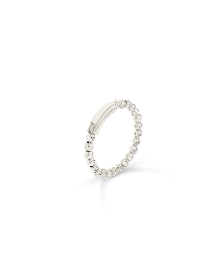 ANELLO MOON IN ORO BIANCO 18KT