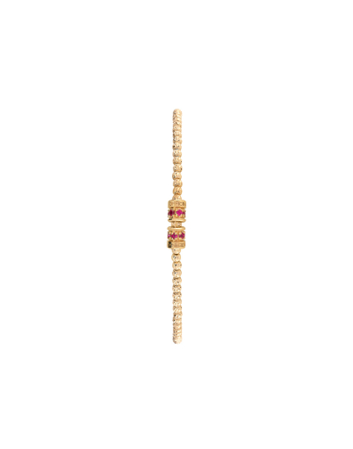 MOON BRACELET IN 18KT GOLD AND RUBIES