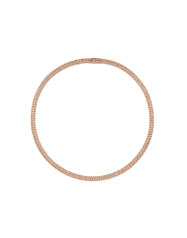 ENIGMA NECKLACE IN 18KT ROSE GOLD AND DIAMONDS