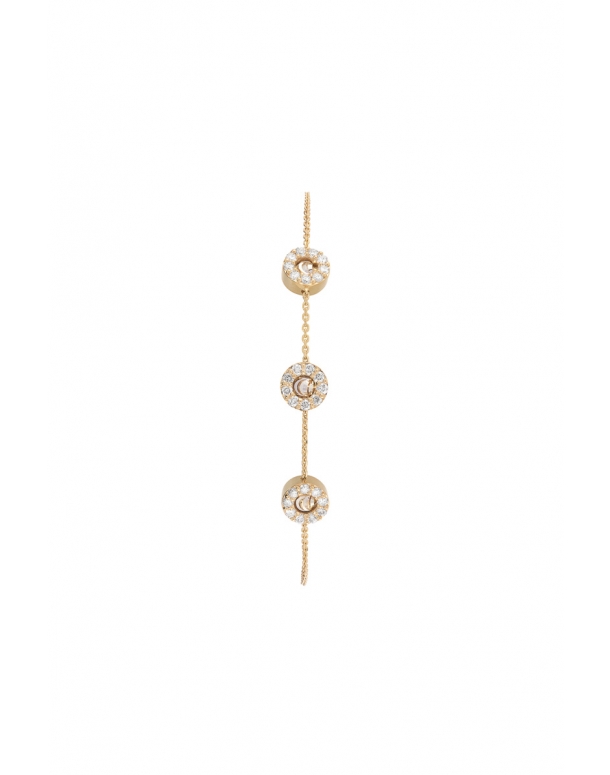 BRACCIALE MOON GRACE IN ORO 18KT E DIAMANTI